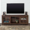 Tasi Glass Door Console TV Stand For TVs Up To 80" - Saracina Home -Dream Home Shop GUEST 021f7327 3ab1 443a bd28 006cc967bf74