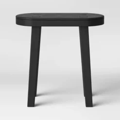 Woodland Carved Wood Accent Table - Black - Threshold -Dream Home Shop GUEST 028d936f c1e9 49b0 a030 2e6b1194a496