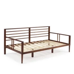 Mid Century Modern Solid Wood Spindle Daybed - Saracina Home -Dream Home Shop GUEST 03589d72 727c 4275 b0fa 7aa23312241d