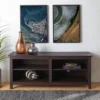 Transitional 4 Cubby Wood Open Storage TV Stand For TVs Up To 65"- Saracina Home 1 Transitional 4 Cubby Wood Open Storage TV Stand For TVs Up To 65"- Saracina Home -Dream Home Shop GUEST 0857eb34 08d4 40c5 a2a1 f7b4d1d60a84