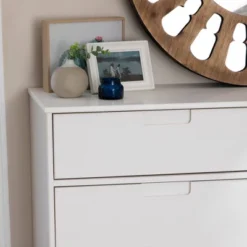 Mid-Century Modern Groove Wood 6 Drawer Dresser - Saracina Home 24 Mid-Century Modern Groove Wood 6 Drawer Dresser - Saracina Home -Dream Home Shop GUEST 09189a25 a52f 4f7e 8d7c e7918ddf26d1