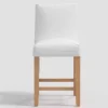 Nazanin Slipcover Counter Height Barstool Twill White - Threshold™ -Dream Home Shop GUEST 0954c35b e7c4 4d3c 8a2e 51ca2d9c9953