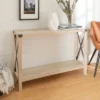 Sophie Rustic Industrial X Frame Entry Table - Saracina Home -Dream Home Shop GUEST 0956a3b1 8f05 40d8 a646 72a6cd2af587