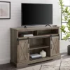 Transitional Sliding Barndoor Highboy TV Stand For TVs Up To 58" - Saracina Home 1 Transitional Sliding Barndoor Highboy TV Stand For TVs Up To 58" - Saracina Home -Dream Home Shop GUEST 09952b11 9d3e 4f27 ace5 ddaf8b753f43