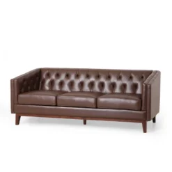 Ovando Contemporary Upholstered 3 Seater Sofa - Christopher Knight Home 28 Ovando Contemporary Upholstered 3 Seater Sofa - Christopher Knight Home -Dream Home Shop GUEST 09f60da1 8989 456c ac68 90edba24e79b