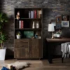 69.8" Tappan Bookcase With Cabinet Reclaimed Oak - HOMES: Inside + Out -Dream Home Shop GUEST 0e09f571 dbed 46e7 8ae5 ebfdd49ab40c