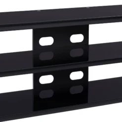 Travers Open Shelves TV Stand For TVs Up To 82" Black - CorLiving -Dream Home Shop GUEST 0edd0c04 1c33 446e b656 8d2c7ae77ed5