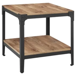 Set Of 2 Benny Urban Industrial Angle Iron Side Tables - Saracina Home -Dream Home Shop GUEST 13c9493f beec 4c1d a8fd 9288cc0ebb9a