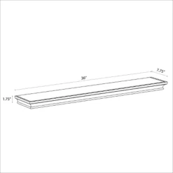 Traditional Wall Shelf White - Threshold™ 9 Traditional Wall Shelf White - Threshold™ -Dream Home Shop GUEST 1800e01f f3e4 4fad 9a88 96999268b9a0