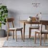 Astrid Mid-Century Round Extendable Dining Table - Threshold™ -Dream Home Shop GUEST 1898f461 c569 44f1 a292 7a8c93fb1ac3