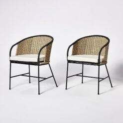 2pc Westcliff Seagrass Dining Chairs - Threshold™ Designed With Studio McGee 17 2pc Westcliff Seagrass Dining Chairs - Threshold™ Designed With Studio McGee -Dream Home Shop GUEST 1a2c5a36 ead8 4159 ba47 2d514011b1c4