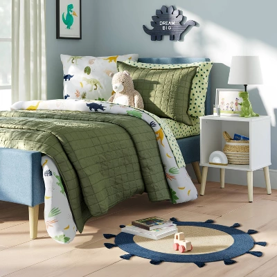 Modern Open Kids' Nightstand White - Pillowfort™ 3 Modern Open Kids' Nightstand White - Pillowfort™