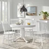 5pc Kale Pedestal Dining Set - White - Buylateral -Dream Home Shop GUEST 1cefbf26 2601 441e abef 52f17c41dcb1