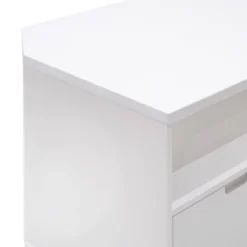 Cara Mid-Century Modern 3 Drawer Corner TV Stand For TVs Up To 58" - Saracina Home -Dream Home Shop GUEST 1db165e7 1371 42c2 8c66 4783766233cd