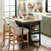 Wood Kitchen Island Table With Storage Black/Natural - Hearth & Hand™ With Magnolia -Dream Home Shop GUEST 1e1521c3 b731 4f48 8402 59d4d271afb3