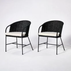 2pc Westcliff Seagrass Dining Chairs - Threshold™ Designed With Studio McGee 16 2pc Westcliff Seagrass Dining Chairs - Threshold™ Designed With Studio McGee -Dream Home Shop GUEST 1ef013bb 4ce3 40b0 b848 cfeb6771829e