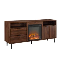 Ronan Modern Storage With Electric Fireplace TV Stand For TVs Up To 65" - Saracina Home -Dream Home Shop GUEST 229092b1 976f 4913 8304 23d0e5f7b5c4