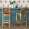 Ceylon Woven And Wood Barstool - Threshold™ -Dream Home Shop GUEST 2589bd3f 9e44 4b02 8c14 baee5cf5d602