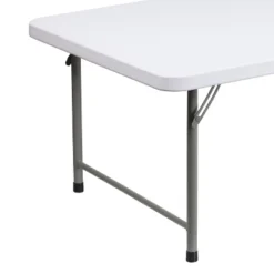 Flash Furniture 4.93-Foot Kid's Granite White Plastic Folding Table -Dream Home Shop GUEST 275557f5 d678 49cf b82e d7e16fd13045