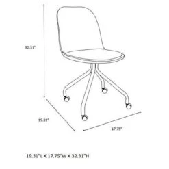 Rolling Kids' Desk Chair - Pillowfort™ -Dream Home Shop GUEST 27574ef6 4fe2 441b a05d eb4e7640fdfb