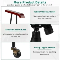 Costway Velvet Home Office Chair Swivel Adjustable Task Chair W/ Wooden Armrest 17 Costway Velvet Home Office Chair Swivel Adjustable Task Chair W/ Wooden Armrest -Dream Home Shop GUEST 295110a1 e91b 43ce 9389 c004659f2d4f