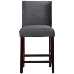 25" Velvet Parsons Counter Height Barstool Wood - Threshold™ -Dream Home Shop GUEST 2d3bee77 cfeb 484b bea2 2666e4f9a908
