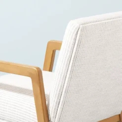 Upholstered Wood Framed Accent Arm Chair - Hearth & Hand™ With Magnolia 16 Upholstered Wood Framed Accent Arm Chair - Hearth & Hand™ With Magnolia -Dream Home Shop GUEST 2f0e04c0 d86f 4b12 86dd 9cbf776611b6