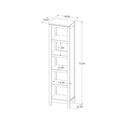 72" Carson Narrow Bookcase - Threshold 16 72" Carson Narrow Bookcase - Threshold -Dream Home Shop GUEST 2f5b1add e3dc 46cd a227 07b43a380bc4