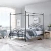 Queen Earhart Traditional Iron Canopy Bed - Christopher Knight Home 2 Queen Earhart Traditional Iron Canopy Bed - Christopher Knight Home -Dream Home Shop GUEST 30f129bf 5646 4bdf 9070 2f7499624856