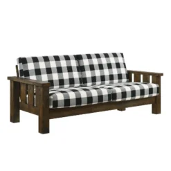 Jovie Gingham Rustic Sofa - HOMES: Inside + Out -Dream Home Shop GUEST 3395486d aa46 4a1a a252 72838a93d30e