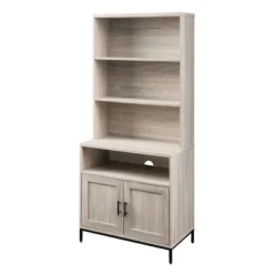 64.12" Orin Modern 2 Door Bookshelf Hutch - Saracina Home -Dream Home Shop GUEST 3430bc99 4436 4284 b8dd 536051a78bbe