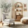 72" Holladay Curved Wooden Bookcase - Threshold™ Designed With Studio McGee -Dream Home Shop GUEST 36cf8426 d595 4723 a170 a967bfc097f3