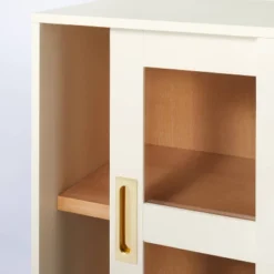 32" Promontory Sliding Glass 2 Door Cabinet - Threshold™ Designed With Studio McGee -Dream Home Shop GUEST 398e0eec bec3 45c1 95e7 a8239c467b48