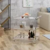 Yves Acrylic Bar Trolley Clear - Christopher Knight Home -Dream Home Shop GUEST 39d8eb47 5c32 41b3 9271 4a238c9de54e