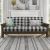 Jovie Gingham Rustic Sofa - HOMES: Inside + Out 2 Jovie Gingham Rustic Sofa - HOMES: Inside + Out -Dream Home Shop GUEST 3c63653f 0da2 4f03 9cb4 c5ee1bd8d5d3