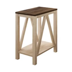 Taylen A Frame Farmhouse Open Storage Side Table - Saracina Home -Dream Home Shop GUEST 3df789ae 3a0b 4805 a0b3 5cbdbb3d034b