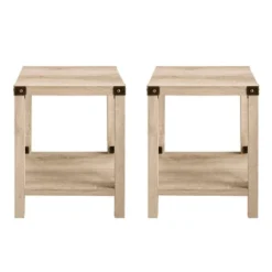 Set Of 2 Sophie Rustic Farmhouse X Frame Side Tables - Saracina Home -Dream Home Shop GUEST 44f79b6e 19f0 4b8d a95b e597d82b26b9