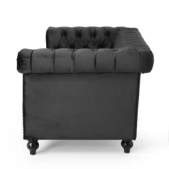 Brinkhaven Modern Glam Tufted Velvet Loveseat With Nailhead Trim - Christopher Knight Home -Dream Home Shop GUEST 46ebb8a8 cefc 48b5 8052 51382232abce