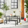 3pc Kids' Metal Outdoor Table Set - Dark Gray - Hearth & Hand™ With Magnolia -Dream Home Shop GUEST 4c7d689a 4f77 466c 8b39 15f0693684cc
