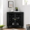 2 Door Corner Accent Cabinet With Fretwork Doors - Saracina Home -Dream Home Shop GUEST 4d368381 2d1a 4fd1 abbf 954cdb9da00c