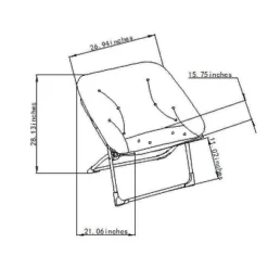 Folding Dish Kids’ Chair - Pillowfort™ -Dream Home Shop GUEST 53cafdeb cd12 4604 8d7b b3a6678386a0