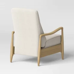 Dusk Mid-Century Wooden Arm Recliner - Threshold™ -Dream Home Shop GUEST 55702441 300a 4057 98b7 7c66fcf823b0