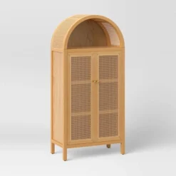 Woven Arched Wood Cabinet - Threshold™ -Dream Home Shop GUEST 55ee5cc0 3aff 4967 be03 2e31c724f280