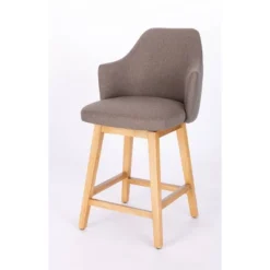 Kinston Swivel Curved Back Upholstered Counter Height Barstool - Threshold™ -Dream Home Shop GUEST 585574a8 4152 4afb 9413 75eba22346a7