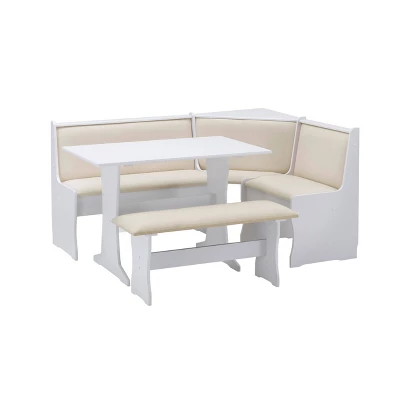 Penrose Storage Nook Dining Set - Linon 4 Penrose Storage Nook Dining Set - Linon - Image 2