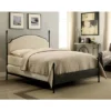 Geraldine Upholstered Headboard Poster Panel Bed Powder Coated Gun Metal - HOMES: Inside + Out -Dream Home Shop GUEST 68b63e82 d308 4da5 a092 5b7b86bff086