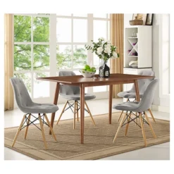 60" Mid-Century Rectangle Dining Table - Saracina Home -Dream Home Shop GUEST 6a2c23b7 f0b8 40ef 8c8f e2fb1eb80d96