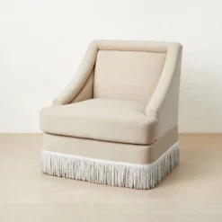 Alberhill Velvet Accent Chair With Fringe - Opalhouse™ Designed With Jungalow™ -Dream Home Shop GUEST 6a2c8665 b5eb 4e71 9163 3f7b29c4d6c7