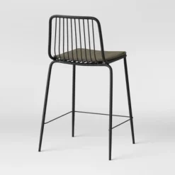 Set Of 2 Sodra Rounded Seat Wire Counter Height Barstool Black - Threshold™ 10 Set Of 2 Sodra Rounded Seat Wire Counter Height Barstool Black - Threshold™ -Dream Home Shop GUEST 6b7f294e b01b 43f7 ab3c d0ae1779d18d