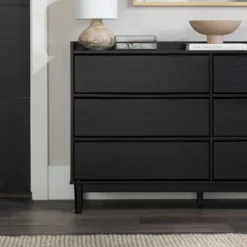 Mid-Century Modern Solid Wood 6 Drawer Double Dresser - Saracina Home 28 Mid-Century Modern Solid Wood 6 Drawer Double Dresser - Saracina Home -Dream Home Shop GUEST 6e54a525 852f 4e93 8d57 0eae630fa901